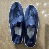 Giày chống tĩnh điện quai dán màu xanh